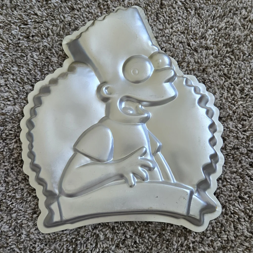Bart Simpson Cake Mold